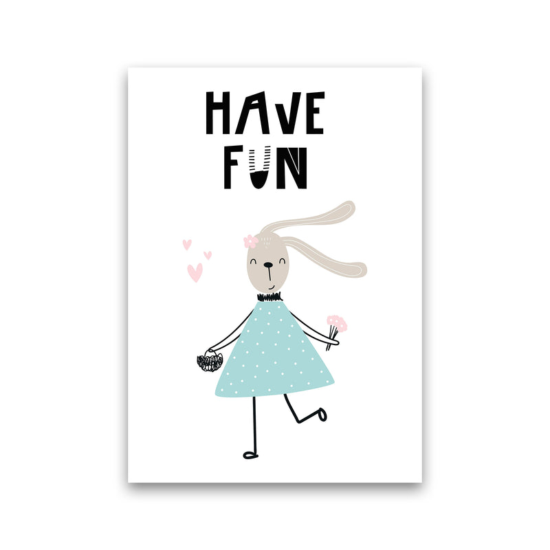 Have Fun Animal  Art Print by Pixy Paper Print Only