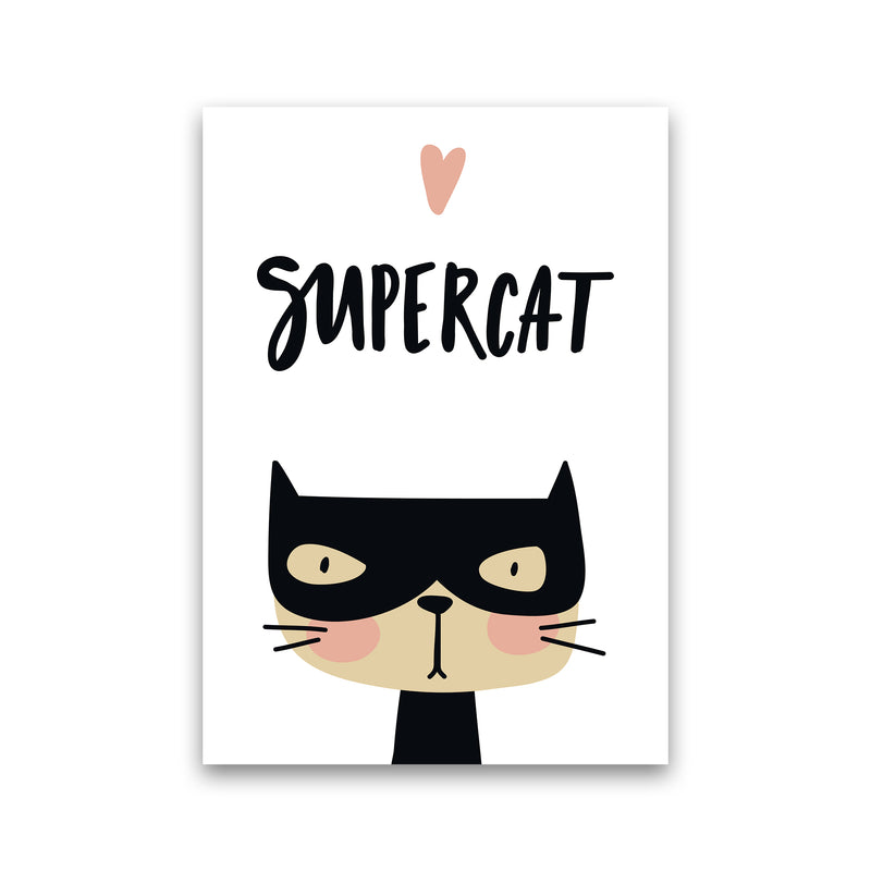Supercat  Art Print by Pixy Paper Print Only