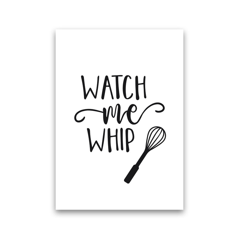 Watch Me Whip  Art Print by Pixy Paper Print Only