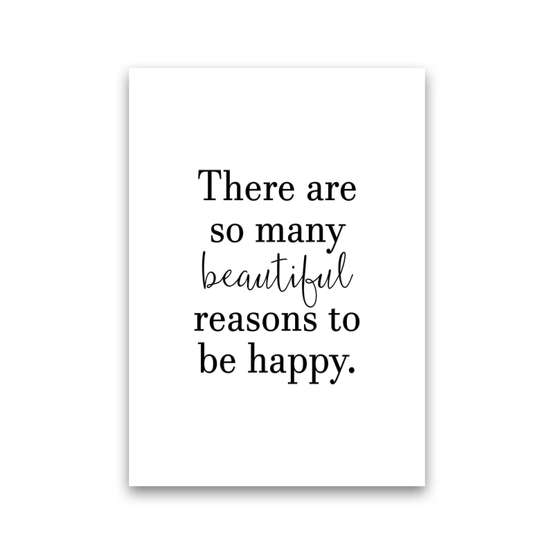 There Are So Many Beautiful Reasons  Art Print by Pixy Paper Print Only