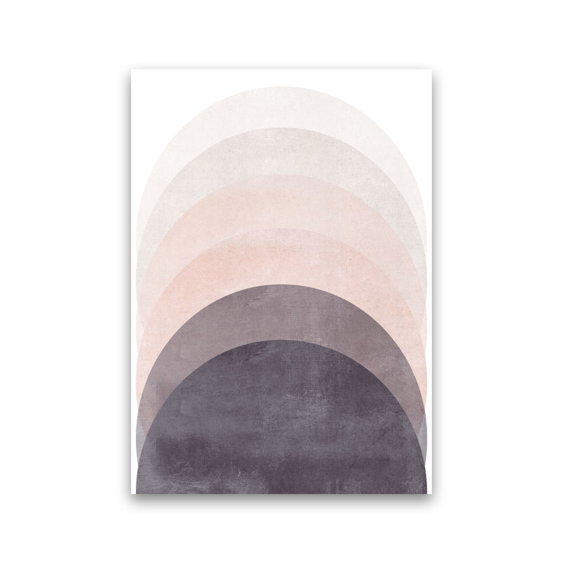 Gradient Sun rising cotton pink Art Print by Pixy Paper Print Only