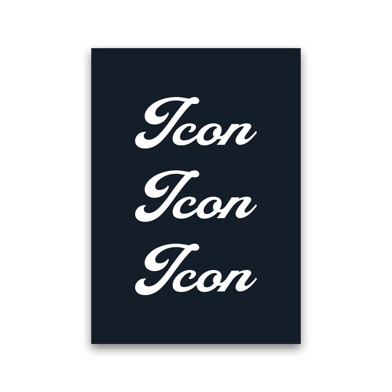Icon Art Print by Pixy Paper Print Only