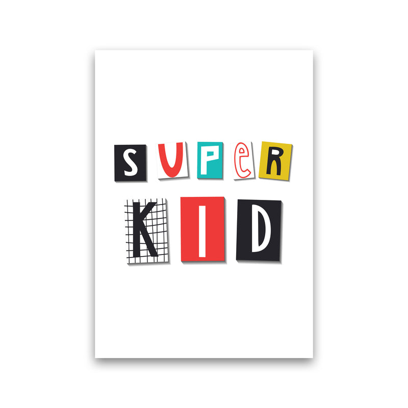Super kid Art Print by Pixy Paper Print Only