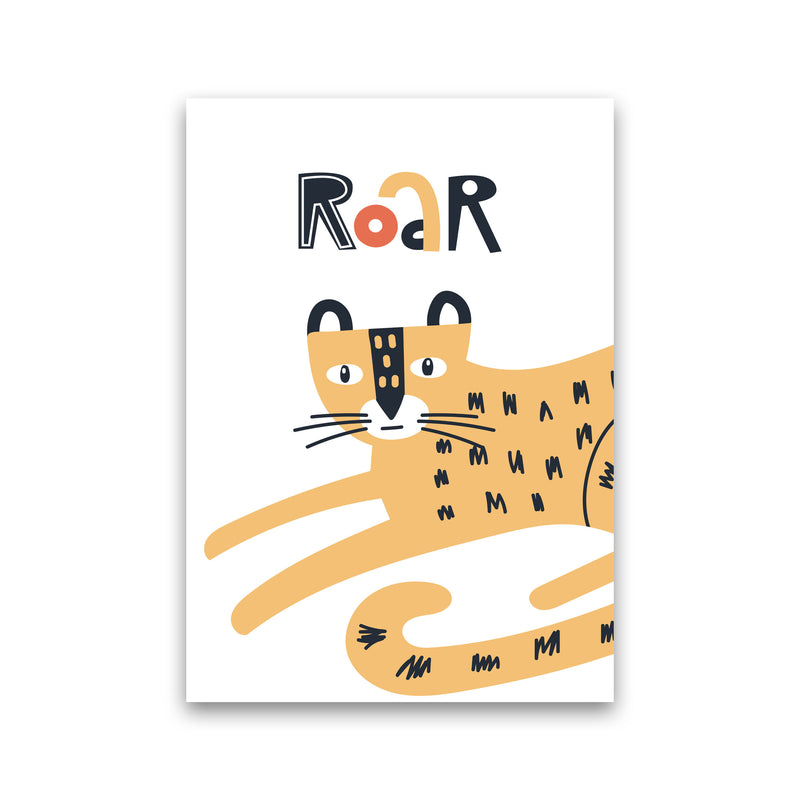Roar leopard Art Print by Pixy Paper Print Only