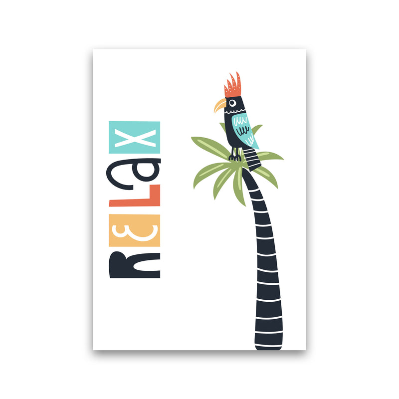 Relax bird Art Print by Pixy Paper Print Only