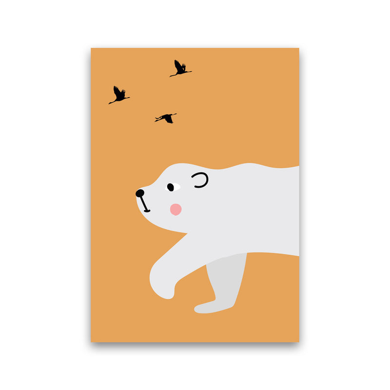 Polar bear Neutral kids Art Print by Pixy Paper Print Only