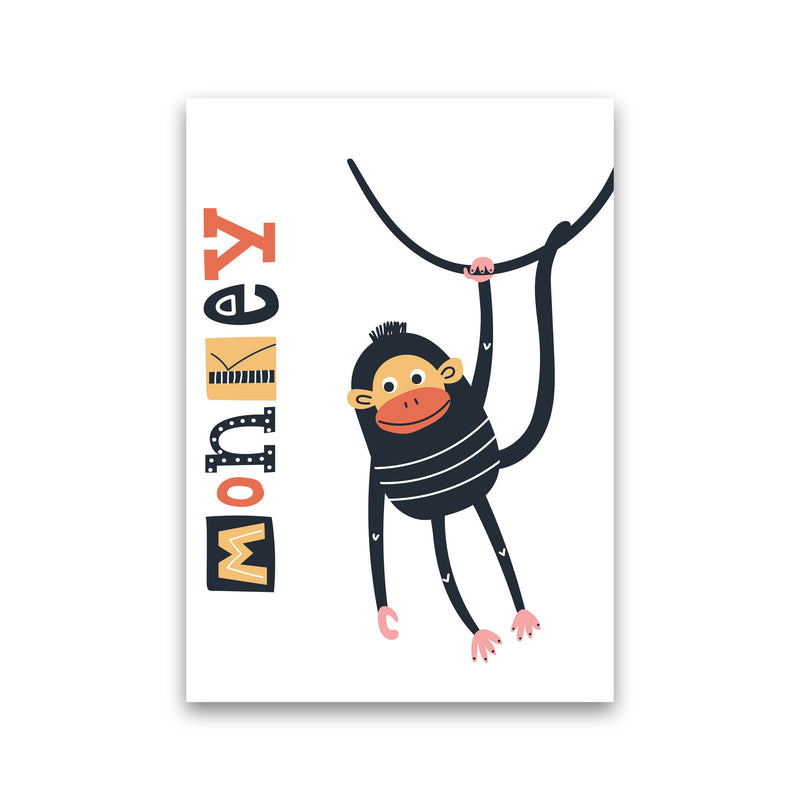 Monkey Art Print by Pixy Paper Print Only