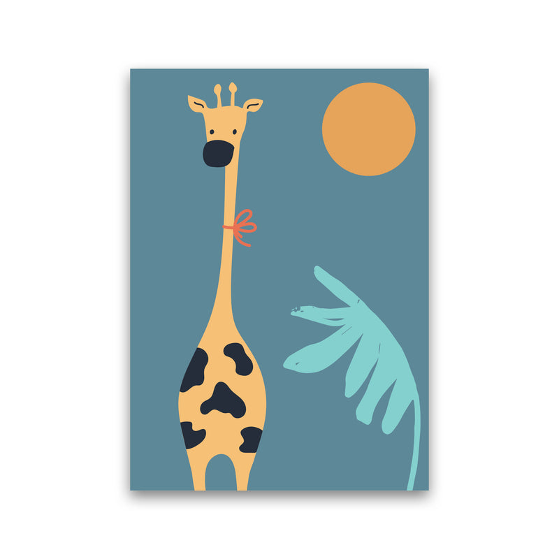 Giraffe Neutral kids Art Print by Pixy Paper Print Only