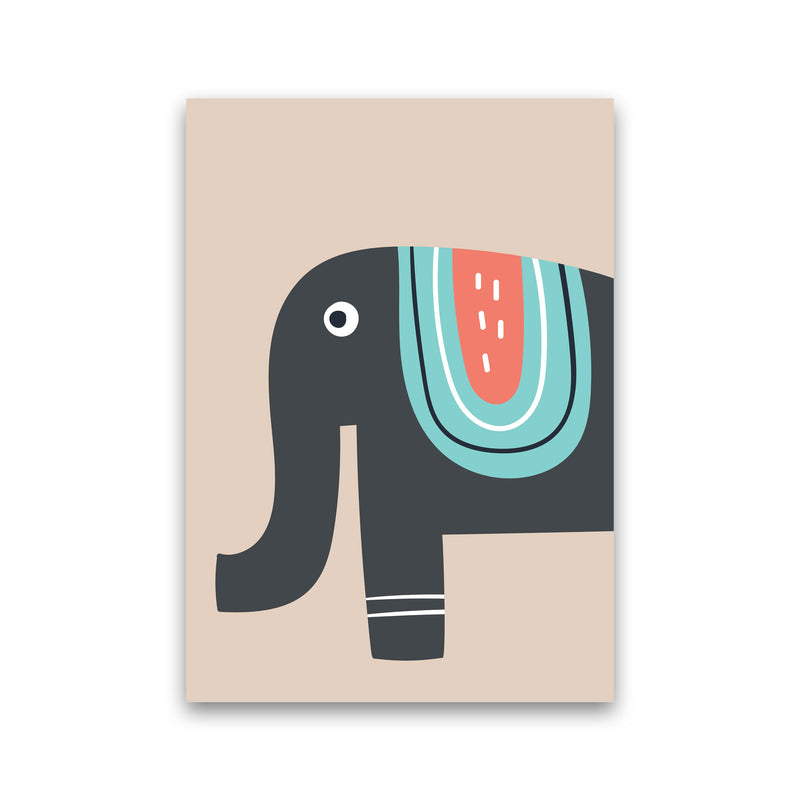 Elephant Neutral kids Art Print by Pixy Paper Print Only