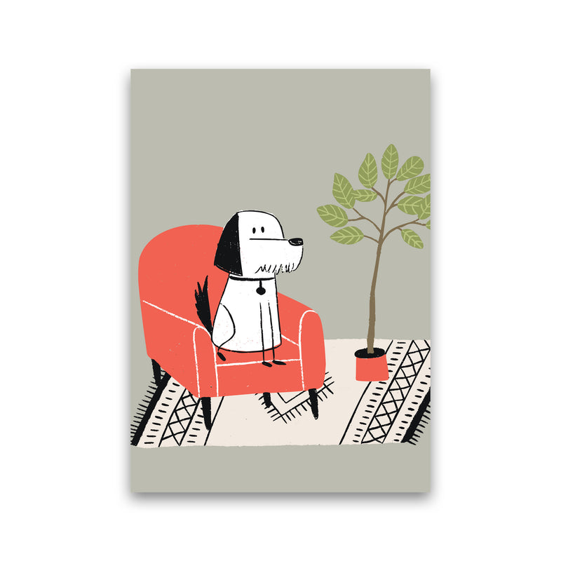 It's A Dog Life Art Print by Pixy Paper Print Only