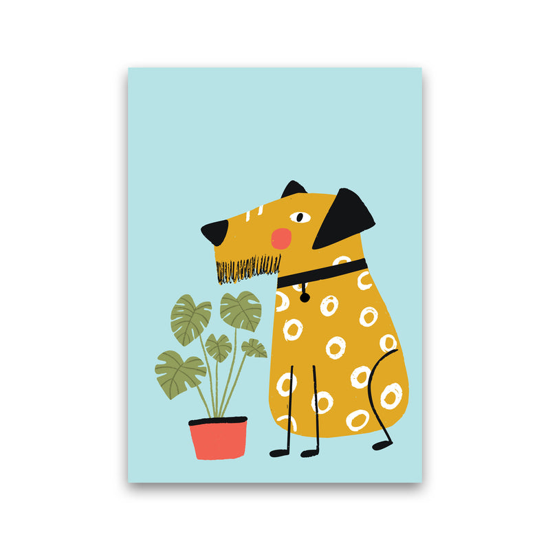 Bearded Dog Art Print by Pixy Paper Print Only