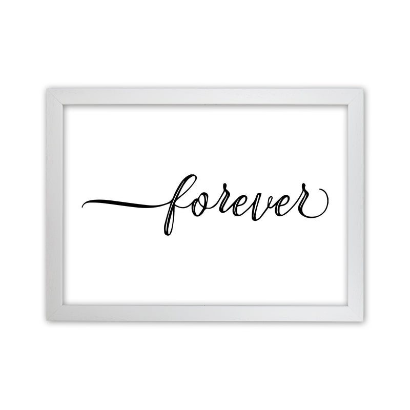 Forever Landscape  Art Print by Pixy Paper White Grain