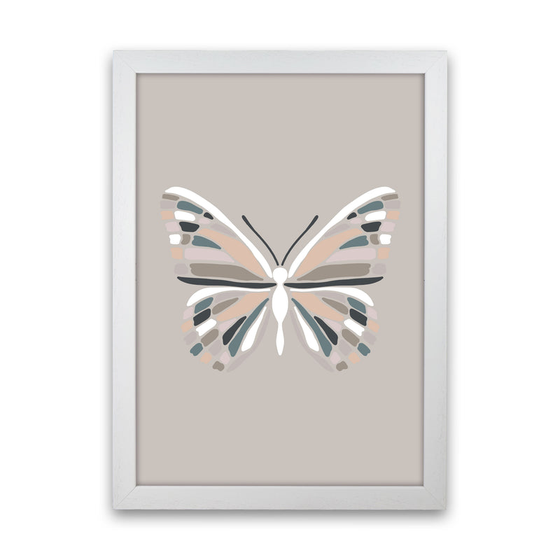 Inspired Butterfly Art Print by Pixy Paper White Grain
