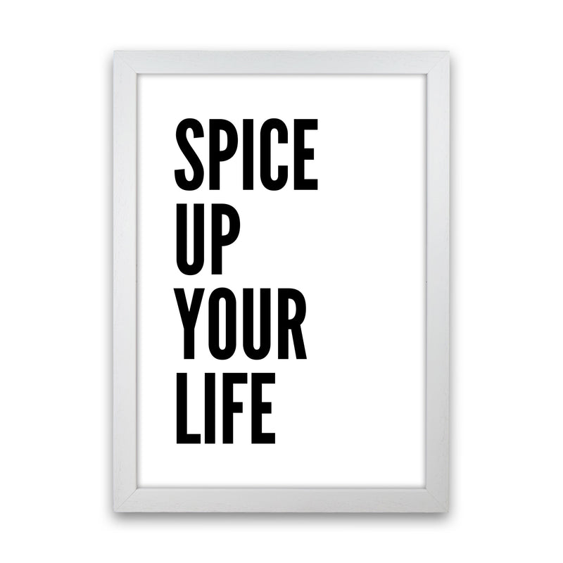 Spice Up Your Life Art Print by Pixy Paper White Grain