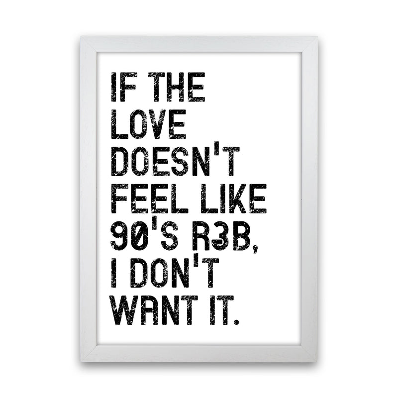If The Love Art Print by Pixy Paper White Grain