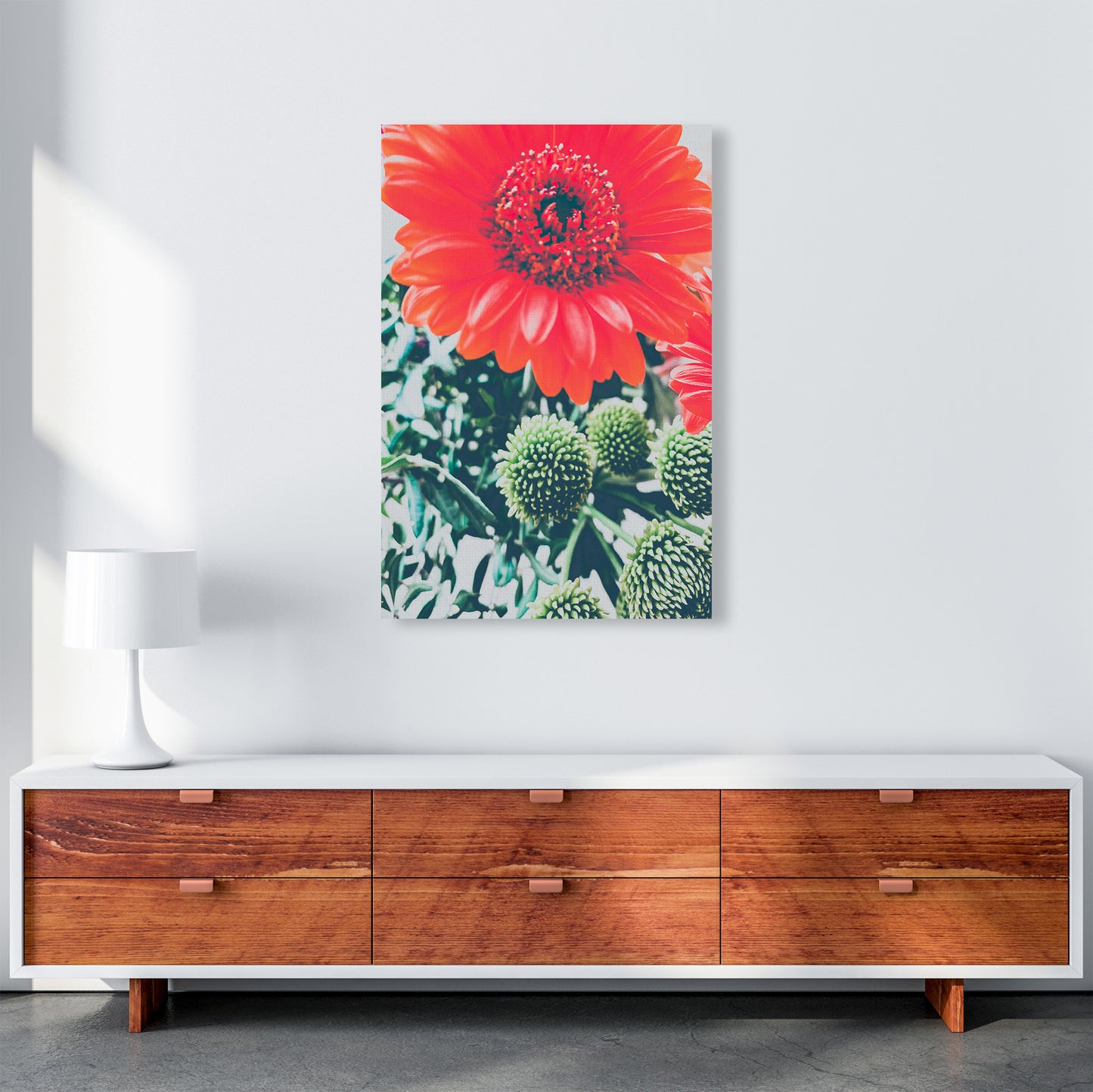 Gerbera Photography Art Print by Proper Job Studio A1 Canvas