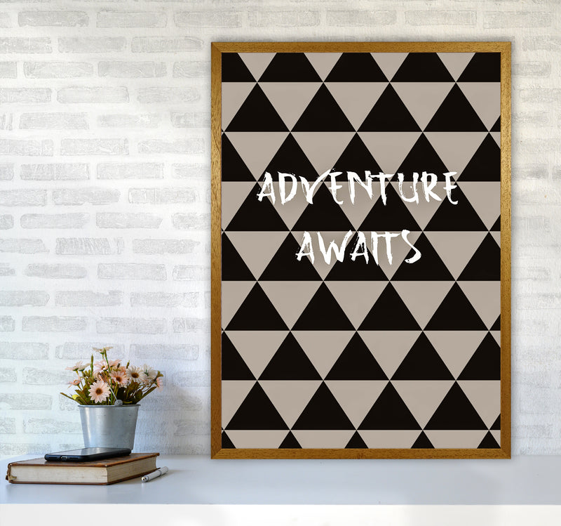 Adventure Quote Art Print by Proper Job Studio A1 Print Only