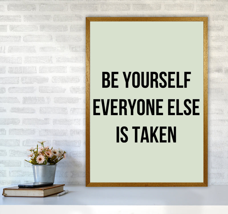 Be yourself Quote Art Print by Proper Job Studio A1 Print Only