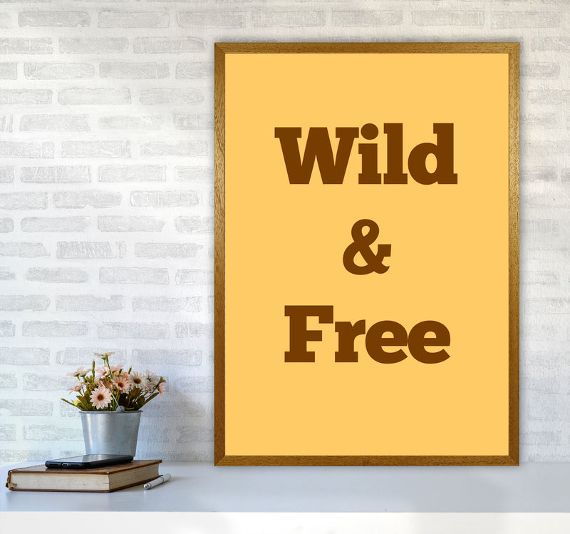 Wild & Free Art Print by Proper Job Studio A1 Print Only