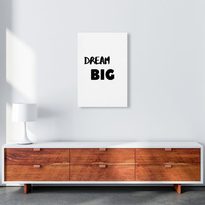 Dream big Quote Art Print by Proper Job Studio A2 Canvas