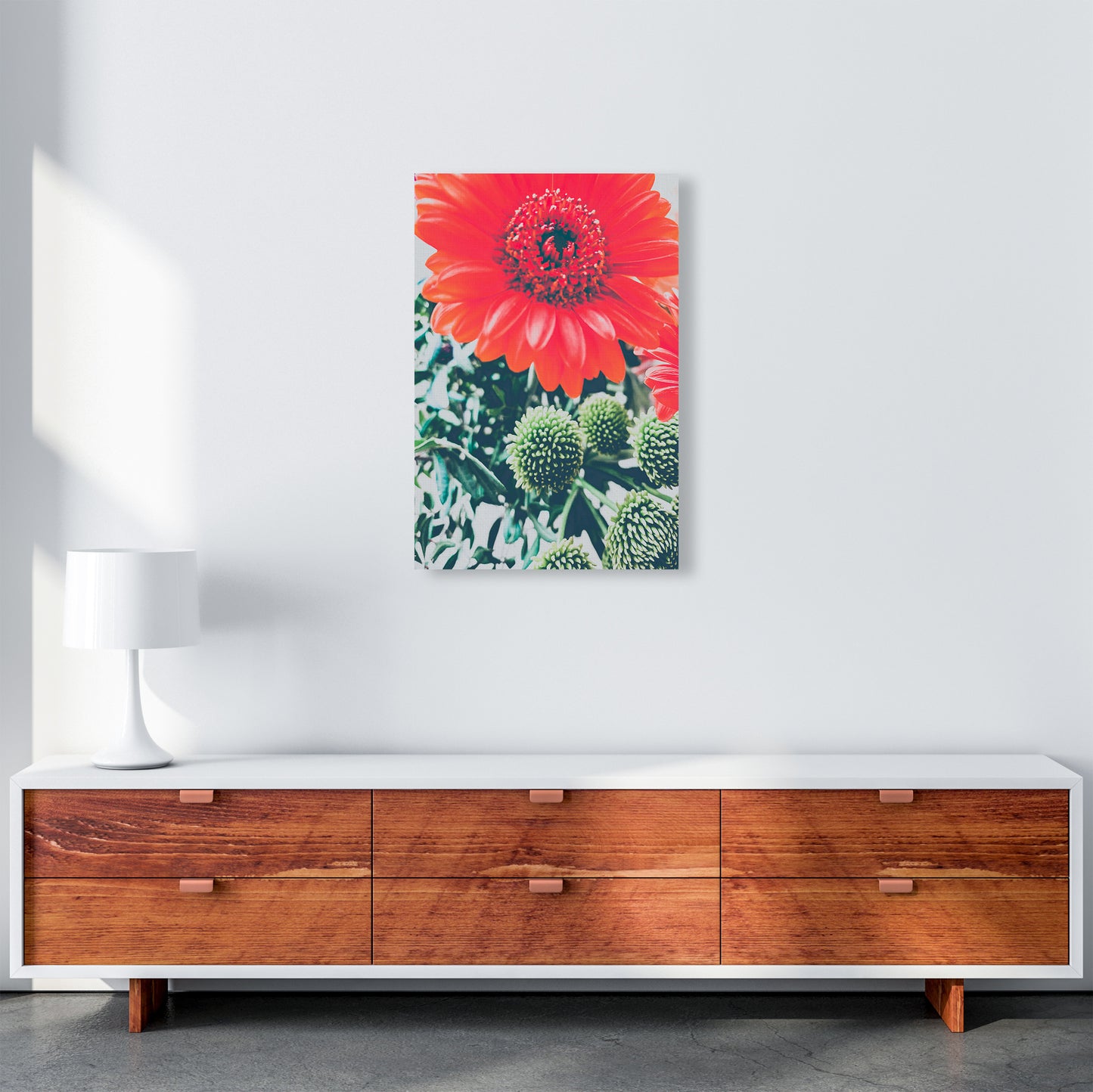 Gerbera Photography Art Print by Proper Job Studio A2 Canvas