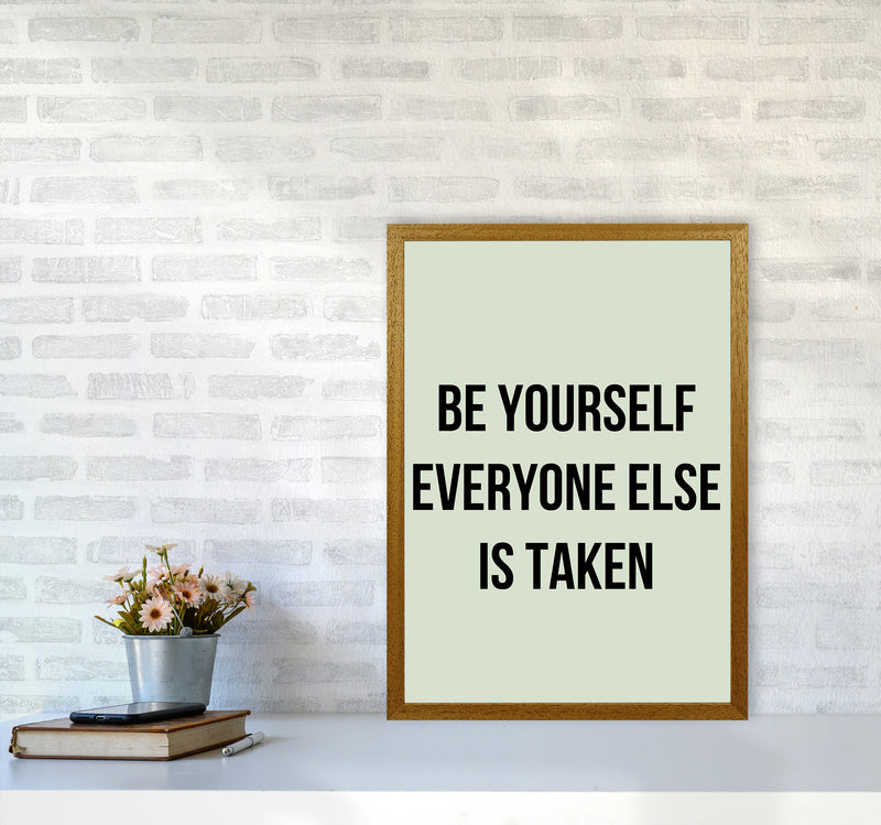 Be yourself Quote Art Print by Proper Job Studio A2 Print Only