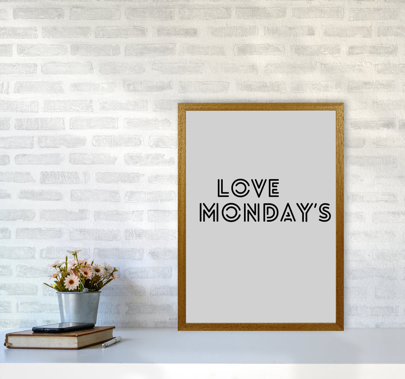 Love Monday's Quote Art Print by Proper Job Studio A2 Print Only