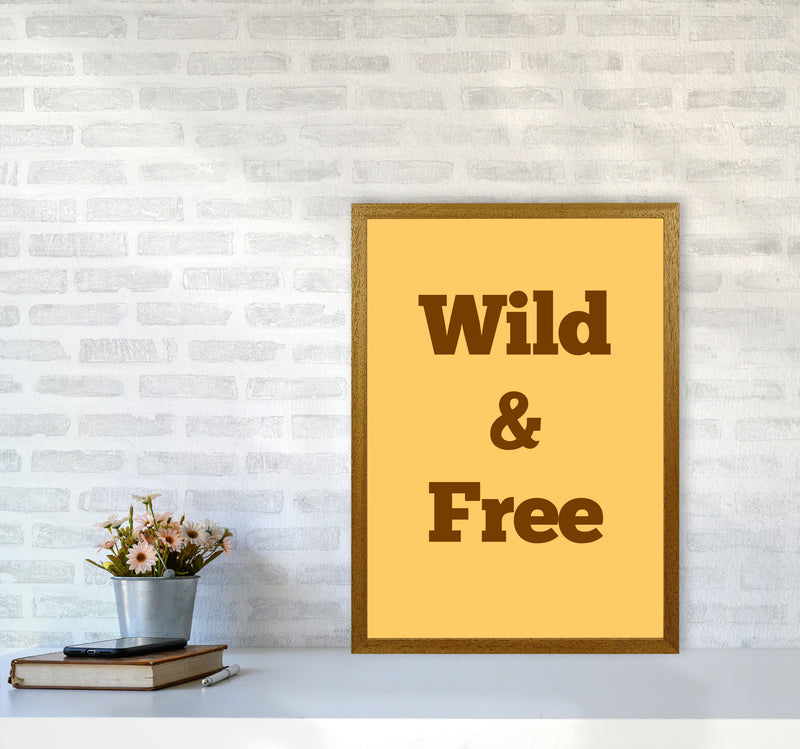 Wild & Free Art Print by Proper Job Studio A2 Print Only