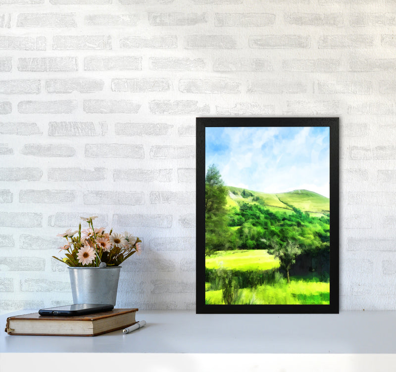 Snowdonia by Day Art Print by Proper Job Studio A3 White Frame