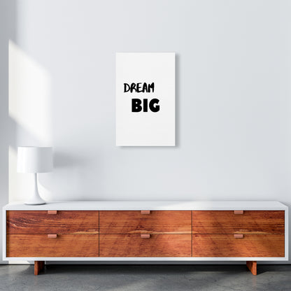 Dream big Quote Art Print by Proper Job Studio A3 Canvas