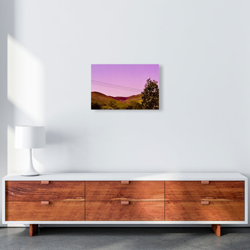 Sunset over Snowdonia Art Print by Proper Job Studio A3 Canvas