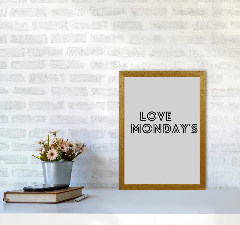 Love Monday's Quote Art Print by Proper Job Studio A3 Print Only