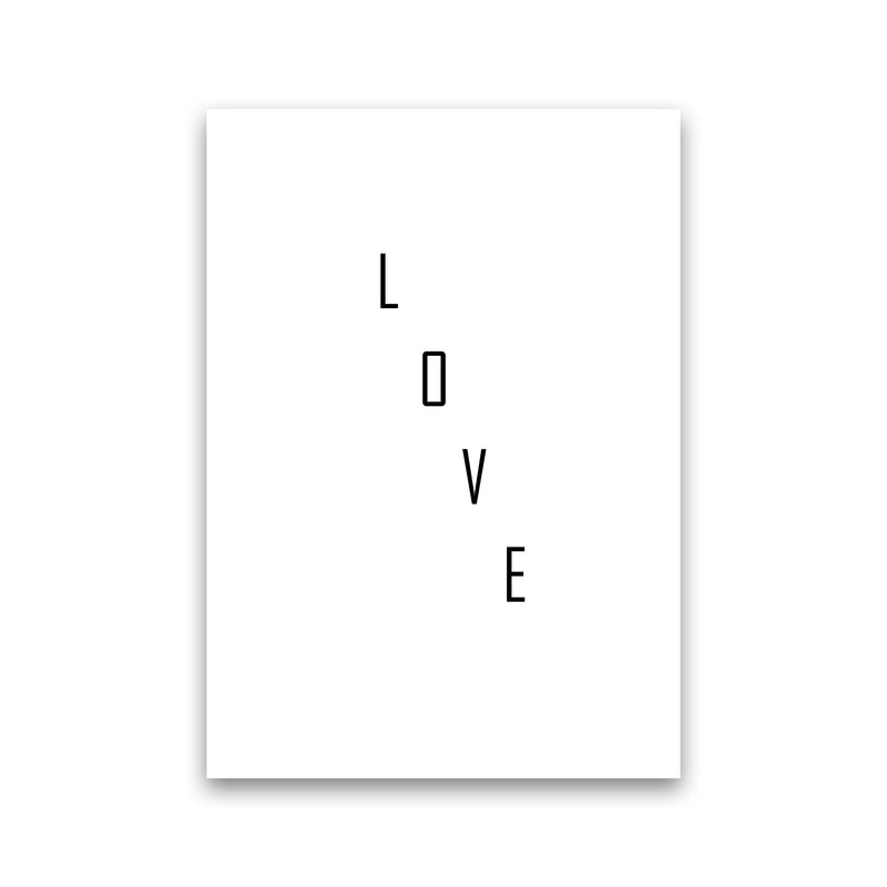 Love Quote Art Print by Proper Job Studio Print Only
