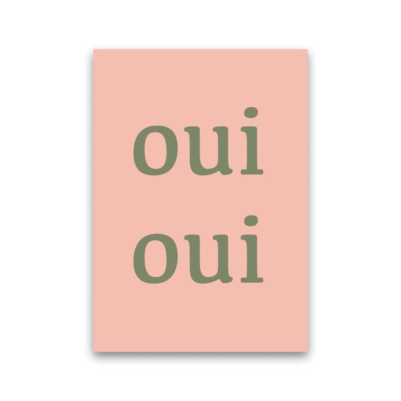 OUI OUI Art Print by Proper Job Studio Print Only