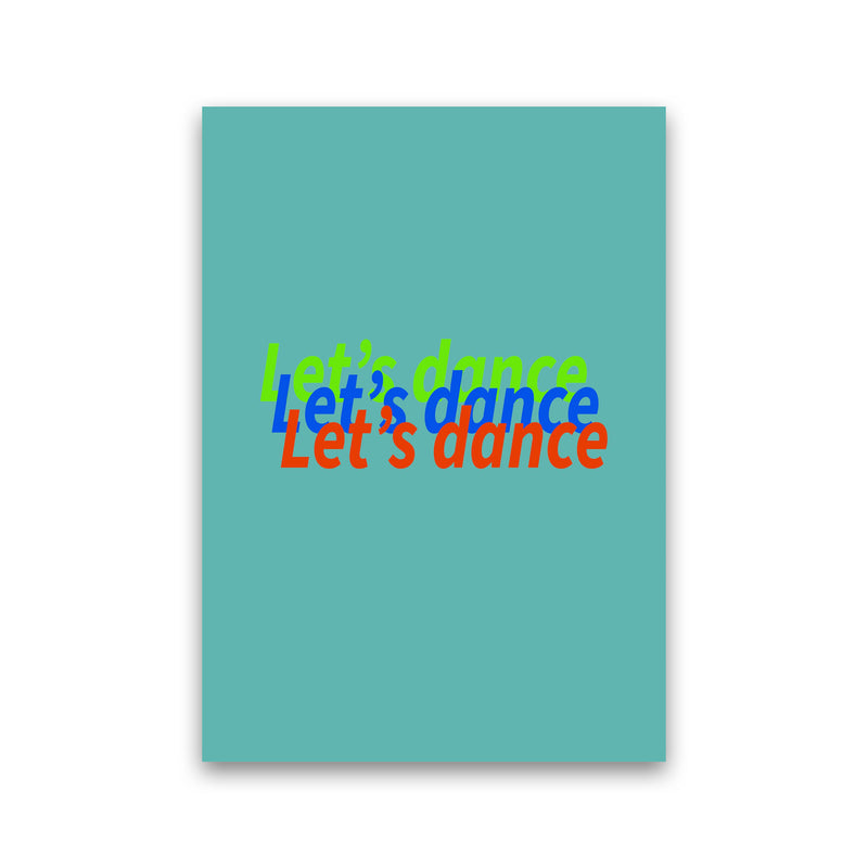 Let's Dance Art Print by Proper Job Studio Print Only