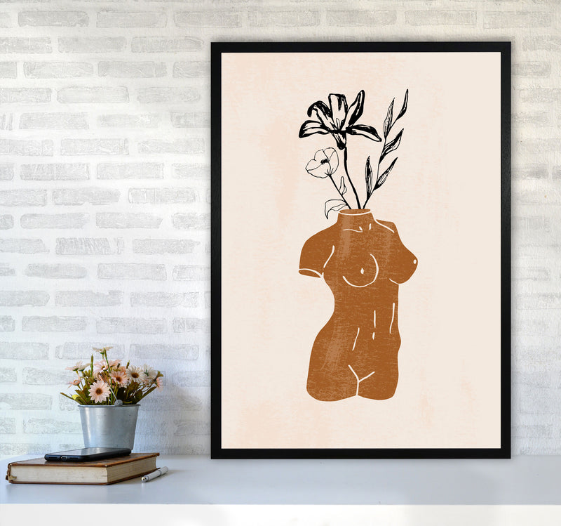 Vases Sculptures Woman1 By Planeta444 A1 White Frame