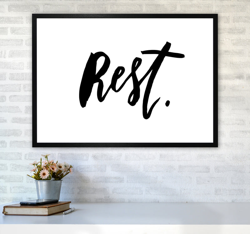 Rest By Planeta444 A1 White Frame