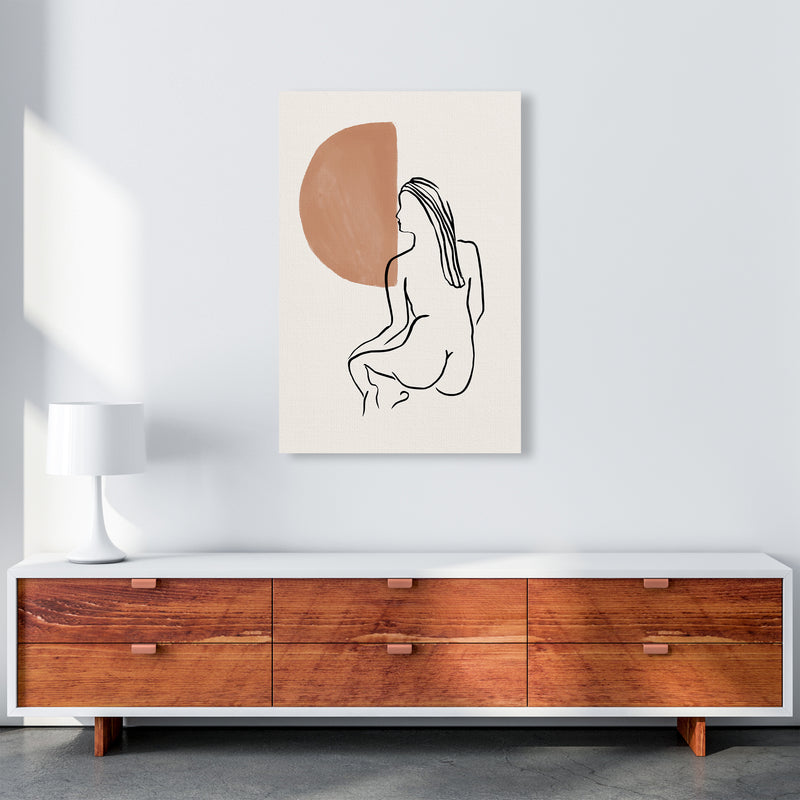 Line Nudes Back2 By Planeta444 A1 Canvas