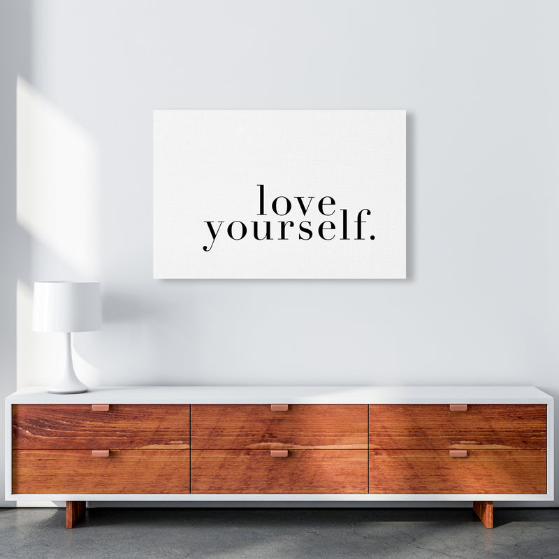 Love Yourself Type By Planeta444 A1 Canvas