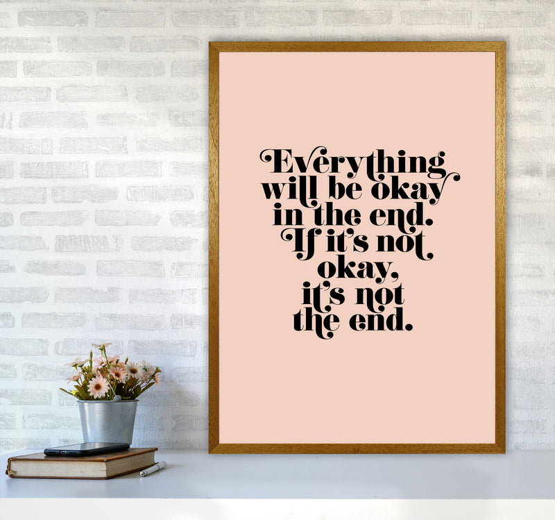 Everything Will Be Okay In The End By Planeta444 A1 Print Only