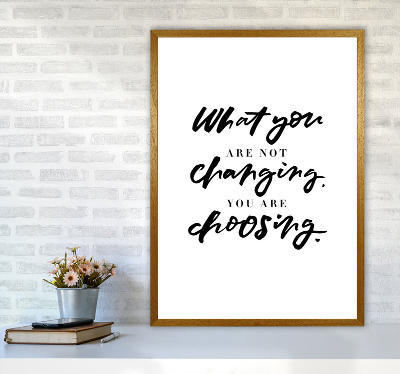 What You Are Not Changing By Planeta444 A1 Print Only