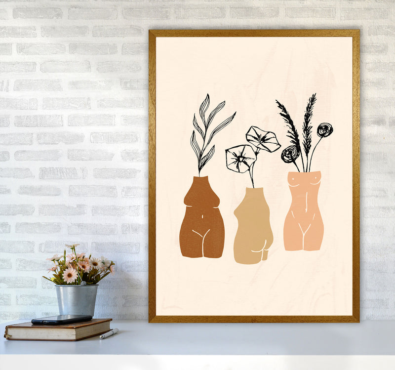 Vases Sculptures 3women1 By Planeta444 A1 Print Only