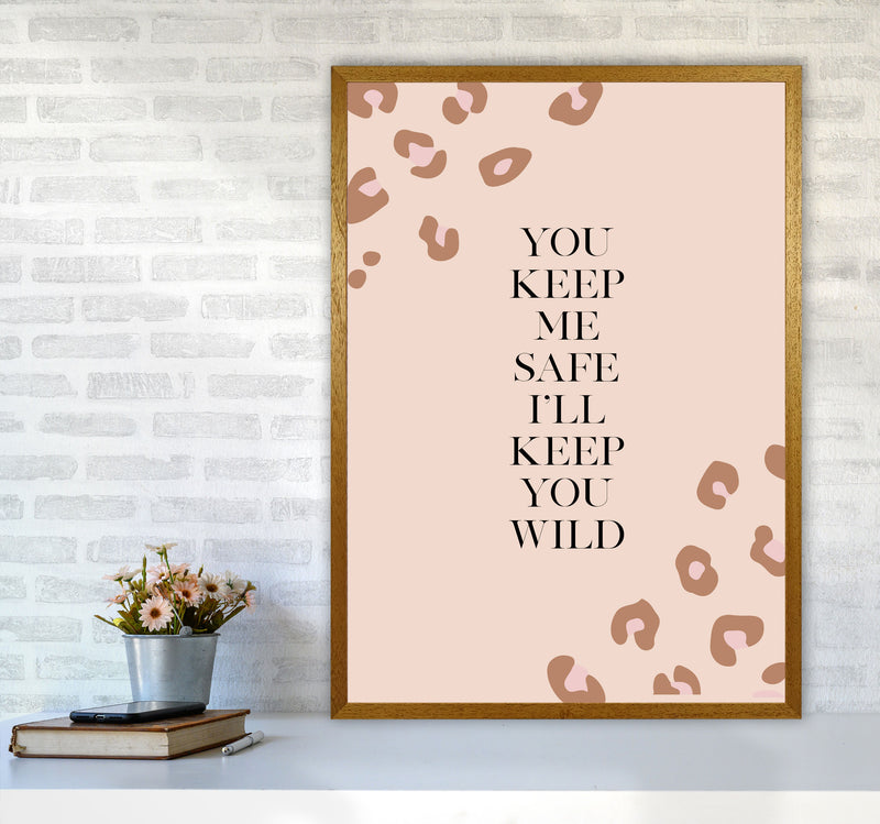 You Keep Me Safe I Wild By Planeta444 A1 Print Only