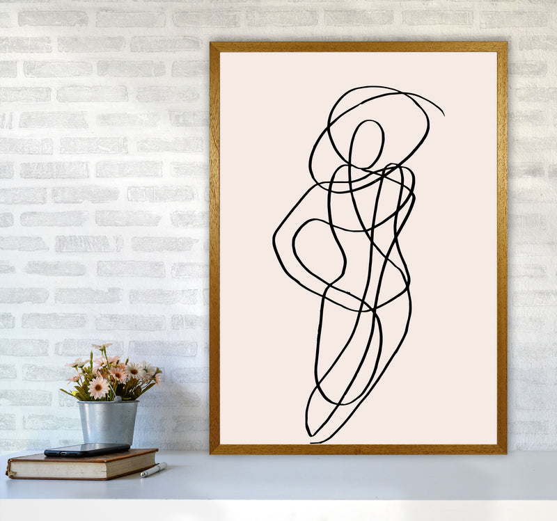 Tangled Lines Female1 By Planeta444 A1 Print Only