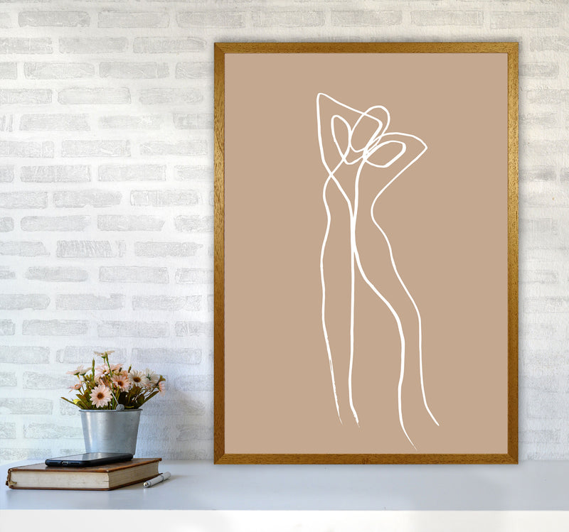 Tangled Lines Female2 By Planeta444 A1 Print Only