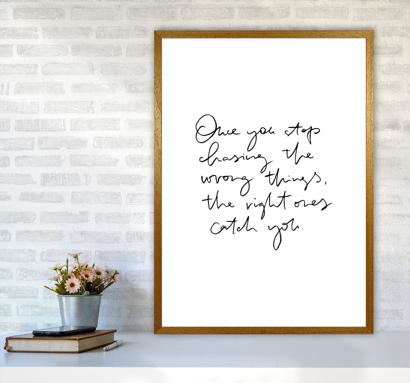 Once You Stop Chasing By Planeta444 A1 Print Only