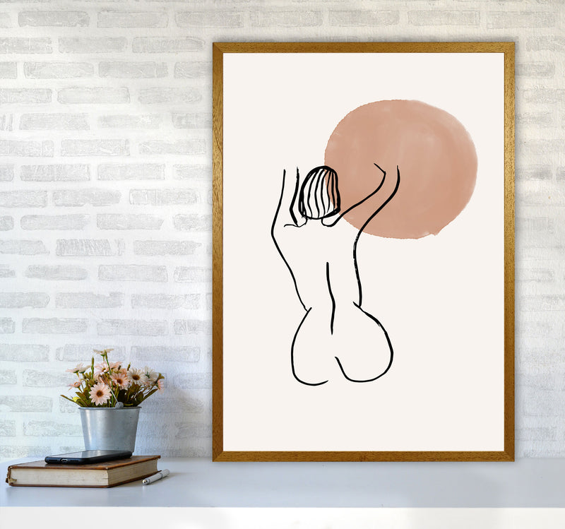 Line Nudes Back1 By Planeta444 A1 Print Only
