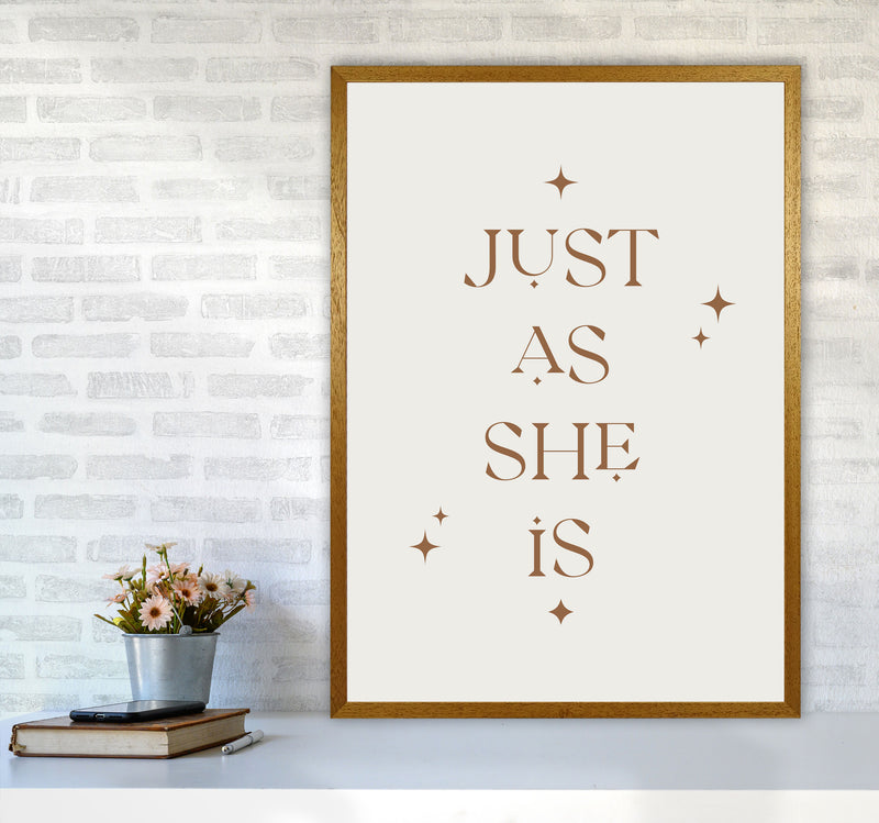 Just As She Is By Planeta444 A1 Print Only