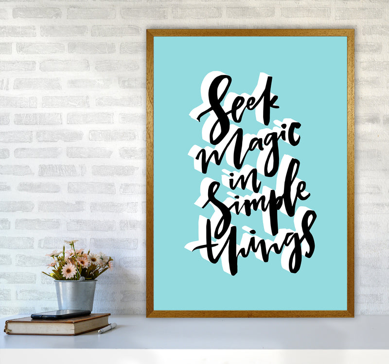 Seek Magic In Simple Things By Planeta444 A1 Print Only