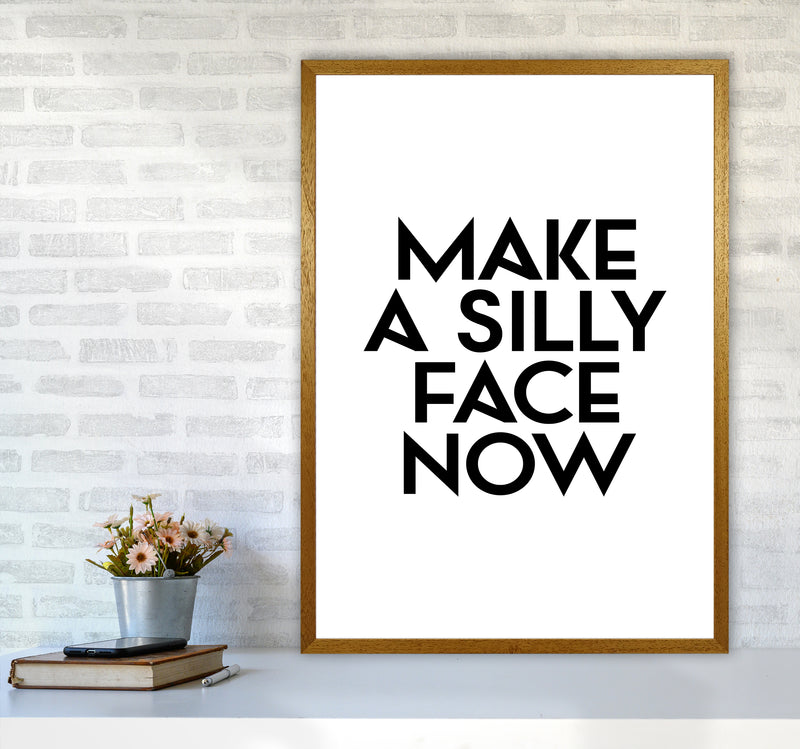 Make A Silly Face Now By Planeta444 A1 Print Only